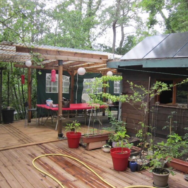 Île avec deux maisonnettes - 2 pièces - 60 m²