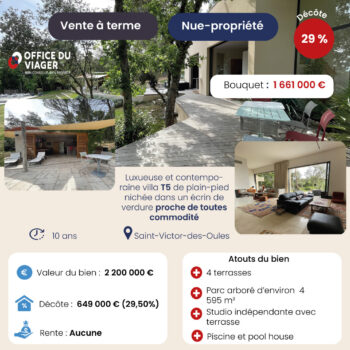 Vente à terme Saint Victor des Oules
